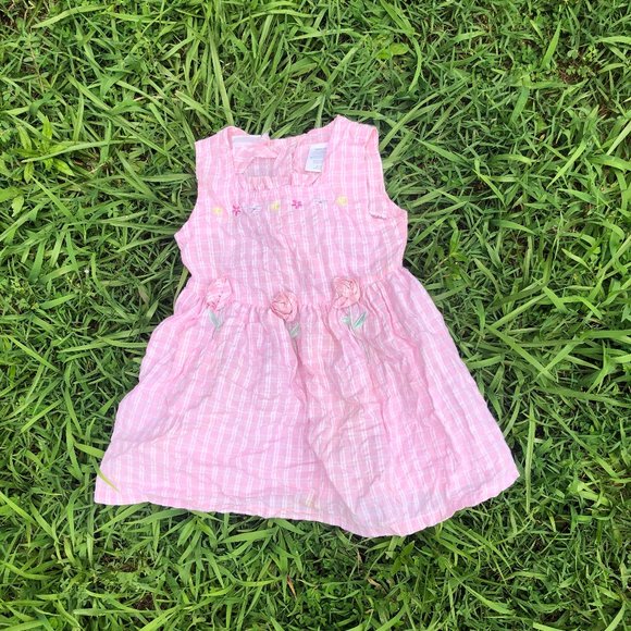 Pink Flower Dress - Picture 1 of 1